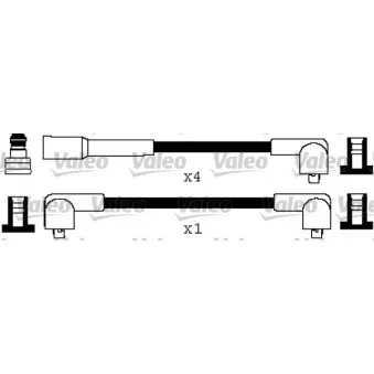 Kit de câbles d'allumage VALEO 346466