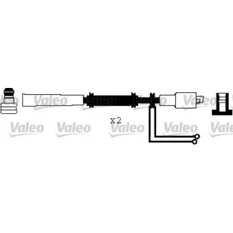 VALEO 346518 - Kit de câbles d'allumage