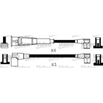 Kit de câbles d'allumage VALEO OEM 1101504018