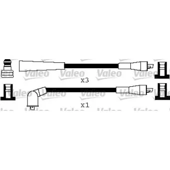 Kit de câbles d'allumage VALEO OEM 3370082011