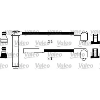 VALEO 346546 - Kit de câbles d'allumage
