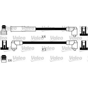 Kit de câbles d'allumage VALEO OEM 007901591