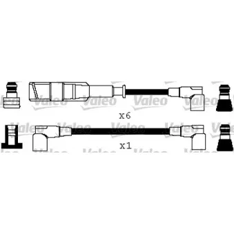 Kit de câbles d'allumage VALEO OEM 1301500018