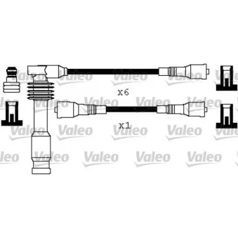 Kit de câbles d'allumage VALEO OEM 1612522