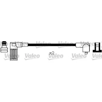 VALEO 346601 - Kit de câbles d'allumage