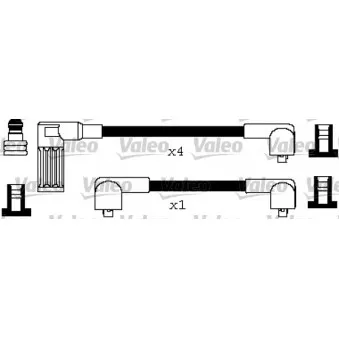 VALEO 346611 - Kit de câbles d'allumage
