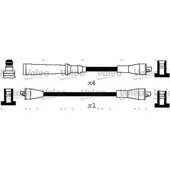 Kit de câbles d'allumage VALEO OEM 1306696