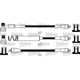 Kit de câbles d'allumage VALEO 346661