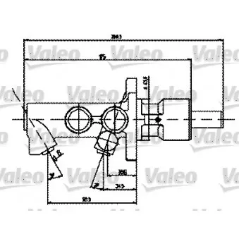 VALEO 402228 - Maître-cylindre de frein