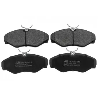 Jeu de 4 plaquettes de frein avant TEKNÖR OEM 4106000QAE