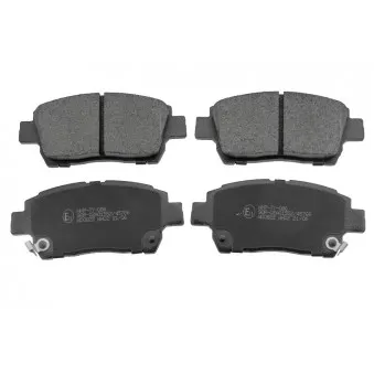 Jeu de 4 plaquettes de frein avant TEKNÖR OEM 0446517101