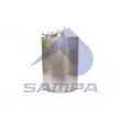 Pot de détente/silencieux arrière SAMPA [050.457]