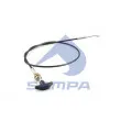 Tirette à câble, ouverture-coffre SAMPA [051.051]
