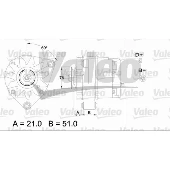 Alternateur CEVAM 4417