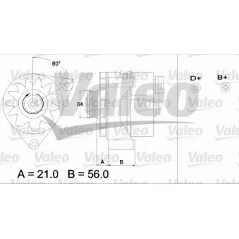 Alternateur VALEO 436311