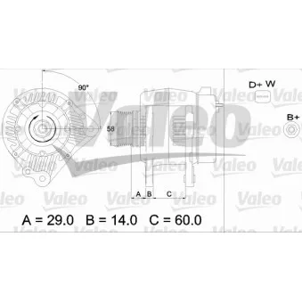 VALEO 436445 - Alternateur