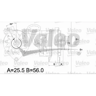 Alternateur VALEO 436480