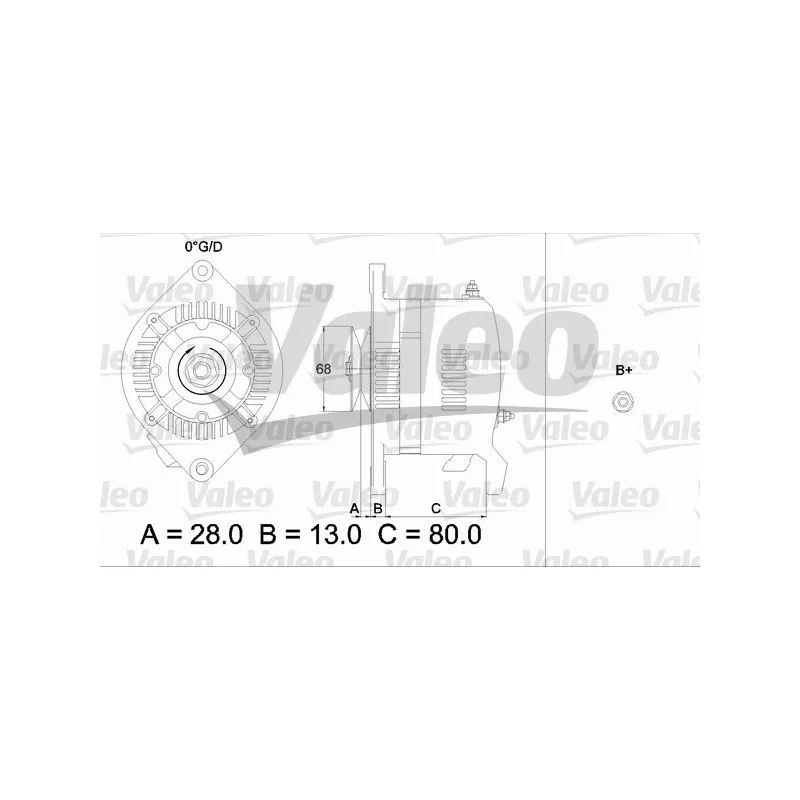 Alternateur VALEO 436509 - Visuel 1