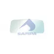 Verre de rétroviseur, rétroviseur extérieur SAMPA [201.206]