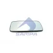 Verre de rétroviseur, rétroviseur extérieur SAMPA [207.038]