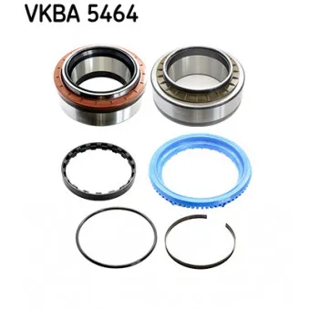 Roulement de roue avant SKF VKBA 5464 pour SCANIA L,P,G,R,S - series P500 - 500cv