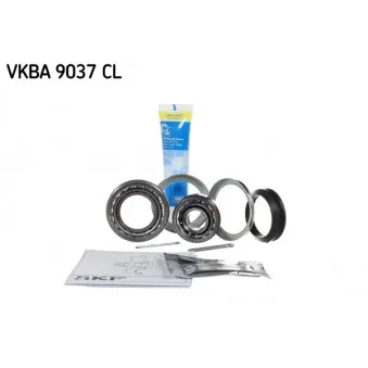 Roulement de roue avant SKF VKBA 9037 CL pour VOLKSWAGEN TRANSPORTER - COMBI 1,6 - 48cv