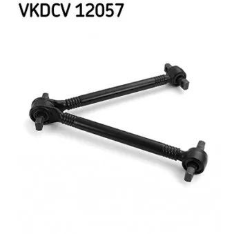 Triangle ou bras de suspension (train avant) SKF VKDCV 12057 pour MERCEDES-BENZ ACTROS MP2 / MP3 2544, L, LL - 428cv