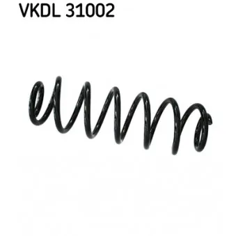 Ressort de suspension SKF VKDL 31002 pour VOLKSWAGEN GOLF 2.0 TDI - 136cv
