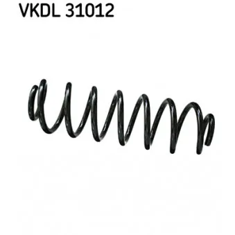 Ressort de suspension SKF VKDL 31012 pour VOLKSWAGEN GOLF 2.0 TDI - 136cv