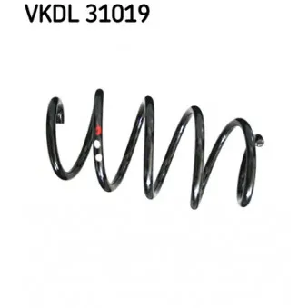 Ressort de suspension SKF VKDL 31019 pour VOLKSWAGEN GOLF 2.0 TDI 4motion - 140cv