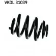 Ressort de suspension SKF [VKDL 31039]