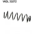 Ressort de suspension SKF [VKDL 31072]