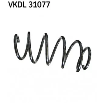 Ressort de suspension SKF VKDL 31077 pour VOLKSWAGEN PASSAT 2.0 TDI - 184cv