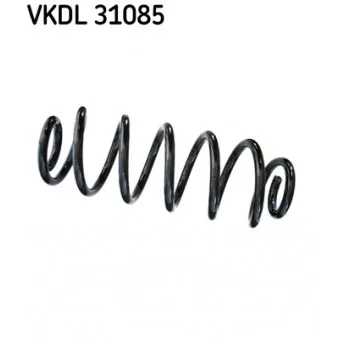 Ressort de suspension SKF VKDL 31085 pour AUDI A3 1.6 TDI - 105cv