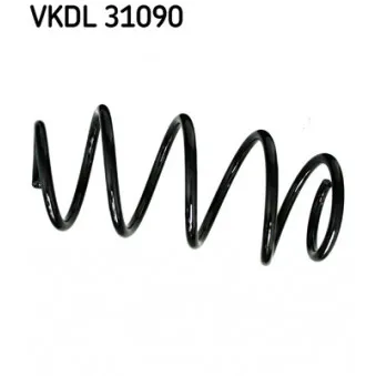 Ressort de suspension SKF VKDL 31090 pour VOLKSWAGEN GOLF 2.0 TDI - 110cv
