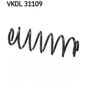 Ressort de suspension SKF VKDL 31109 pour VOLKSWAGEN POLO 1.2 TDI - 75cv