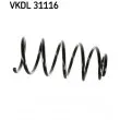 Ressort de suspension SKF [VKDL 31116]