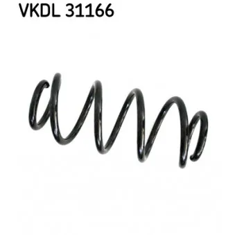 Ressort de suspension SKF VKDL 31166 pour AUDI A6 2.0 TFSI quattro - 252cv