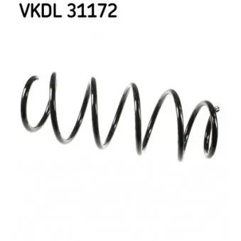 Ressort de suspension SKF VKDL 31172 pour VOLKSWAGEN POLO 1.4 TDI - 75cv