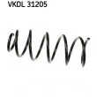 Ressort de suspension SKF [VKDL 31205]