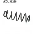 SKF VKDL 31228 - Ressort de suspension