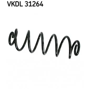 Ressort de suspension SKF VKDL 31264 pour AUDI A4 3.0 TDI quattro - 211cv