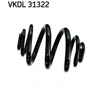 Ressort de suspension SKF VKDL 31322 pour VOLKSWAGEN GOLF 2.8 V6 4motion - 204cv