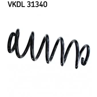 Ressort de suspension SKF VKDL 31340 pour VOLKSWAGEN GOLF 2.0 R 4motion - 270cv