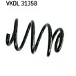 Ressort de suspension SKF [VKDL 31358]