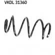 Ressort de suspension SKF [VKDL 31360]