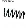 Ressort de suspension SKF [VKDL 31430]