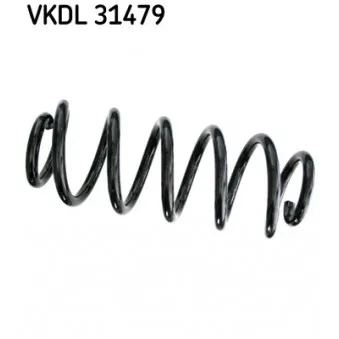 Ressort de suspension SKF VKDL 31479 pour VOLKSWAGEN GOLF 2.0 R 4motion - 265cv