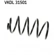 Ressort de suspension SKF [VKDL 31501]