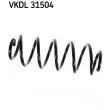 SKF VKDL 31504 - Ressort de suspension